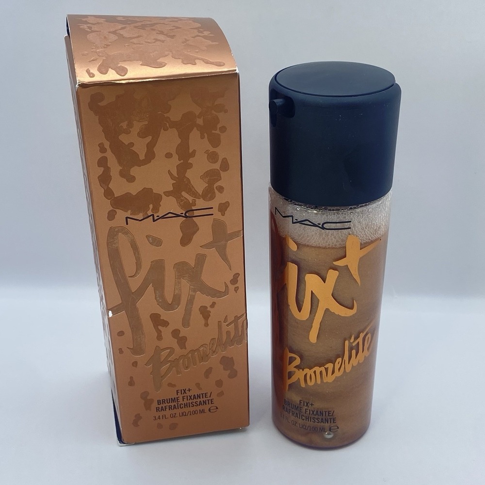 MAC Fix + Bronzelite Setting Spray 3.4 fl oz New With Box Discontinued